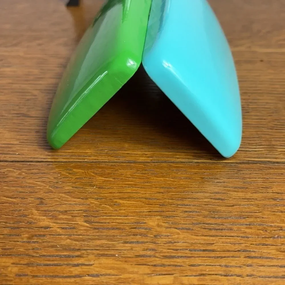 Kate Spade Blue and Green Glasses  Sunglasses Case
